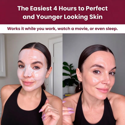 Segmented Facial Sheet Mask - Collagen Glow Up Mask