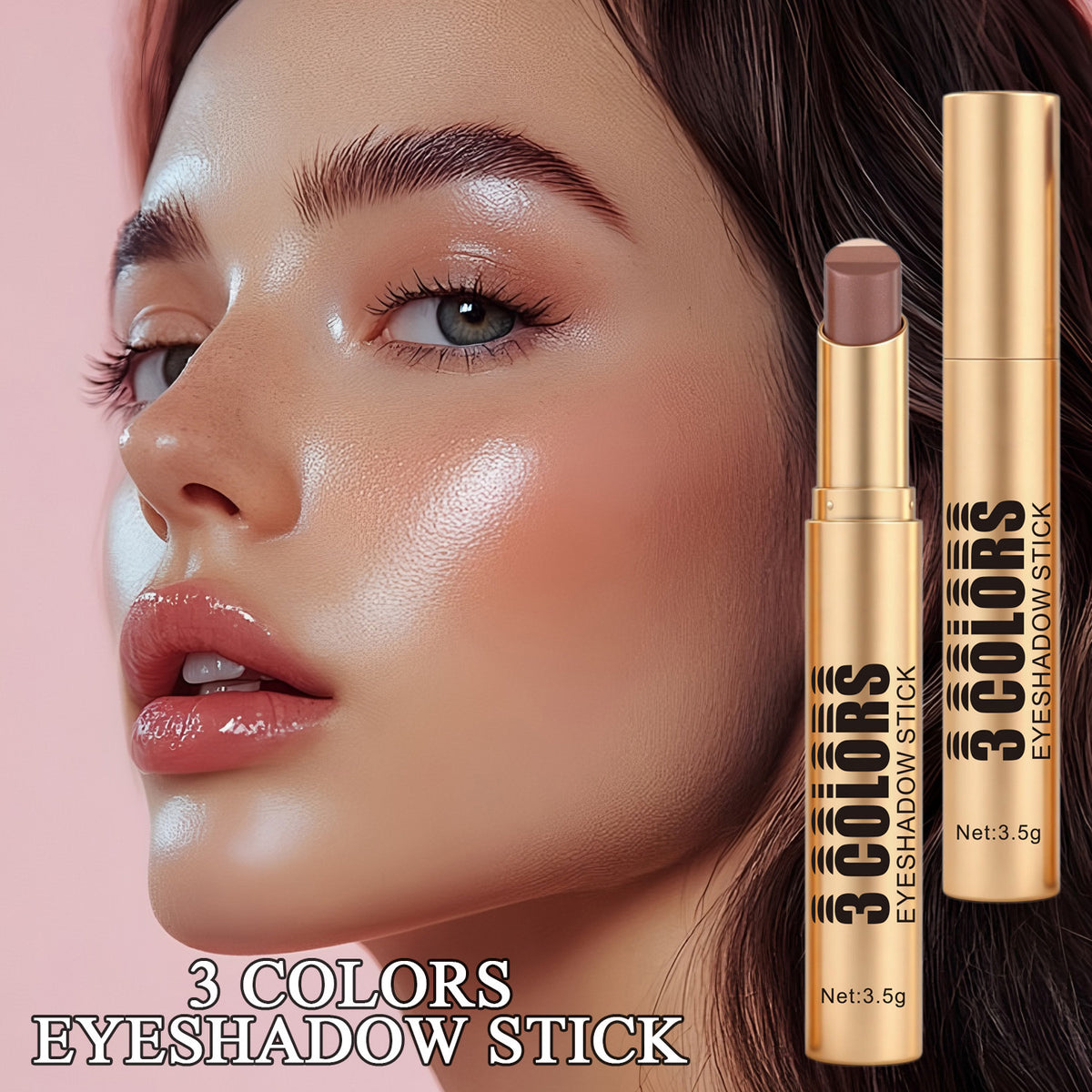 3 Colors Gradient Eyeshadow Stick