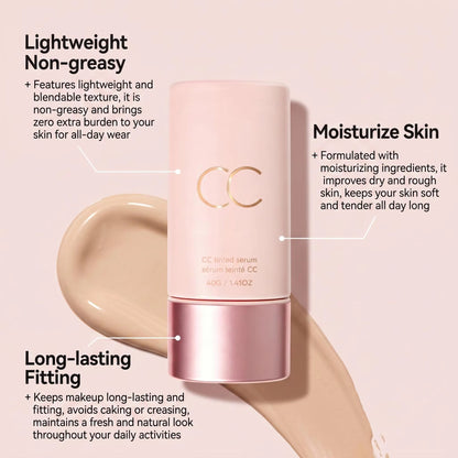 CC Tinted Serum - Evens Skin Tone & Covers Blemishes Discoloured CC Cream