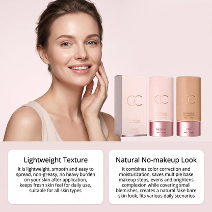 CC Tinted Serum - Evens Skin Tone & Covers Blemishes Discoloured CC Cream