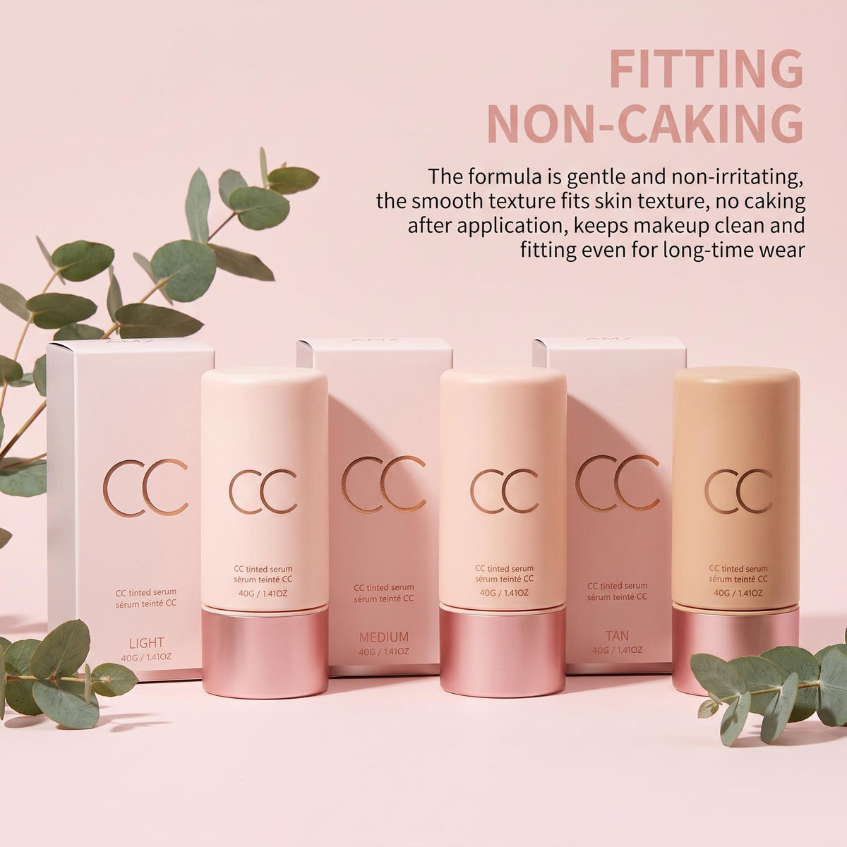 CC Tinted Serum - Evens Skin Tone & Covers Blemishes Discoloured CC Cream