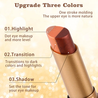 3 Colors Gradient Eyeshadow Stick