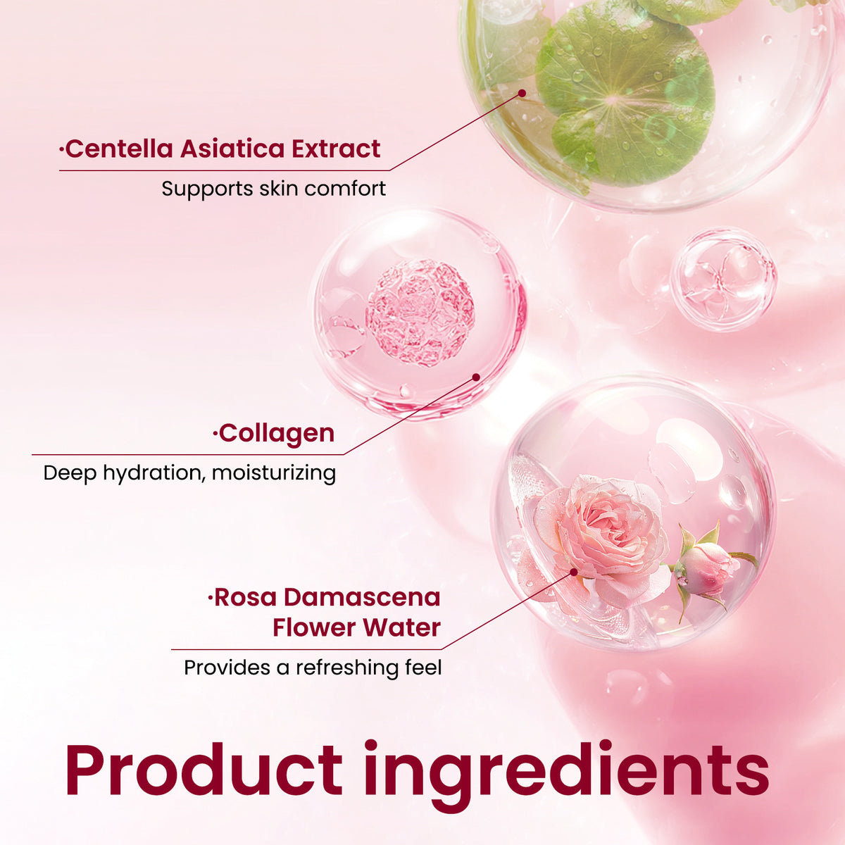 Segmented Facial Sheet Mask - Collagen Glow Up Mask