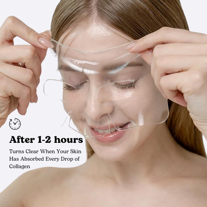 Segmented Facial Sheet Mask - Collagen Glow Up Mask